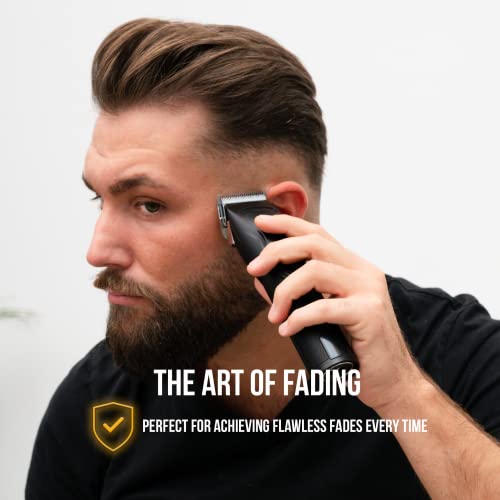 Novah Professional Cordless Hair Clippers for Men | Barber Kit