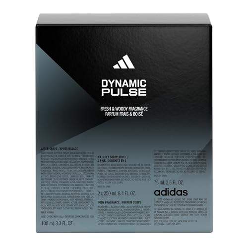 Adidas Dynamic Pulse Men's Fragrance Gift Set with EDT & Body Wash