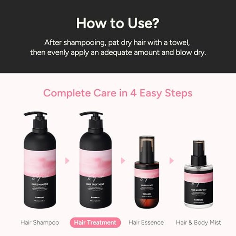 BANANAL Korean Hair Treatment Conditioner - Protein & Moisture 500ml