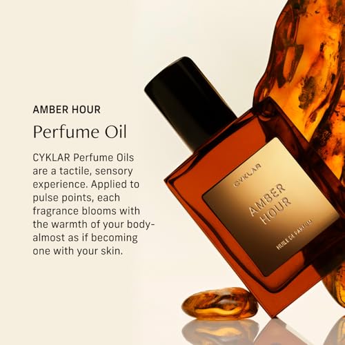 CYKLAR Amber Hour Perfume Oil - Rich & Spicy Scent, 15ml