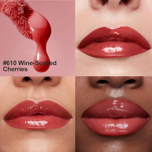 Rose Brick Red Liquid Lipstick - Waterproof, Long-Lasting Gloss