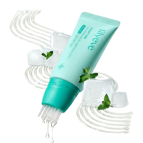 lilyeve Cica PDRN Scalp Serum with Brush for Itchy Dry Scalp