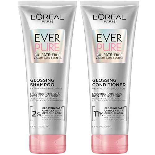 L'Oreal EverPure Glossing Shampoo & Conditioner Set