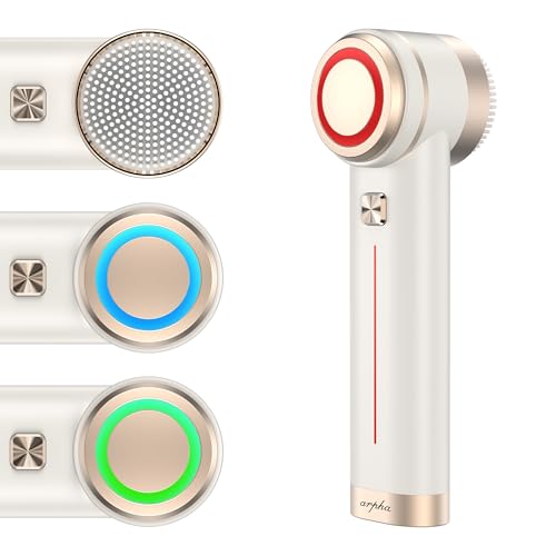 ARPHA Titanium Ion Sonic Face Scrubber with Red/Blue/Green Light