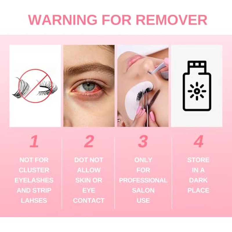 LAVALANDO 15g Cream Lash Remover - Low-Irritant Glue Dissolver