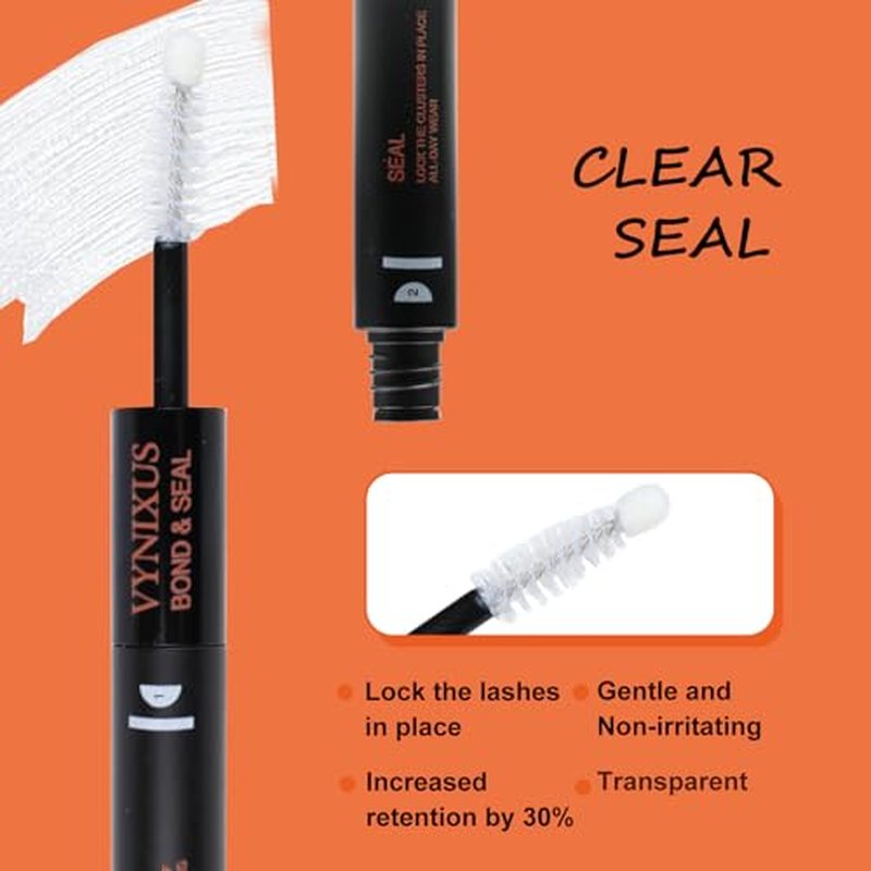VYNIXUS 2-in-1 Waterproof Lash Bond & Seal Glue - 10ml