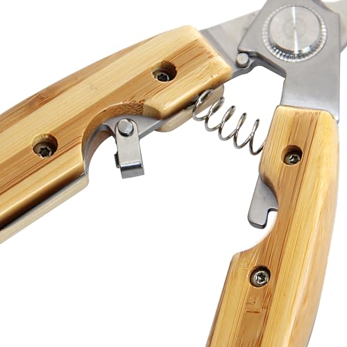 CooCoo Baby Nail Clippers for Dogs and Cats - Pet Grooming Tool with ABS Handle and Stainless Steel Blade, Eco-Friendly Bamboo Look, Safe Grip, Cat Collar, Dog Nail Trimmers, Dog Shoes