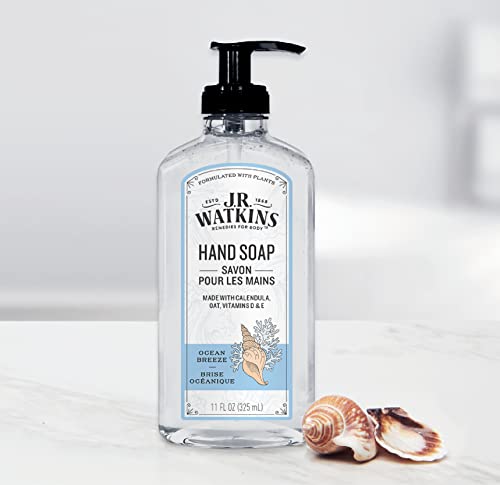 J.R. Watkins Ocean Breeze Hand Soap, 11 oz