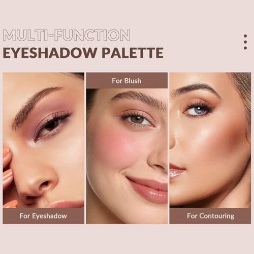 Noerrors Soft Matte Eyeshadow Palette - 8 Neutral Mauve Shades