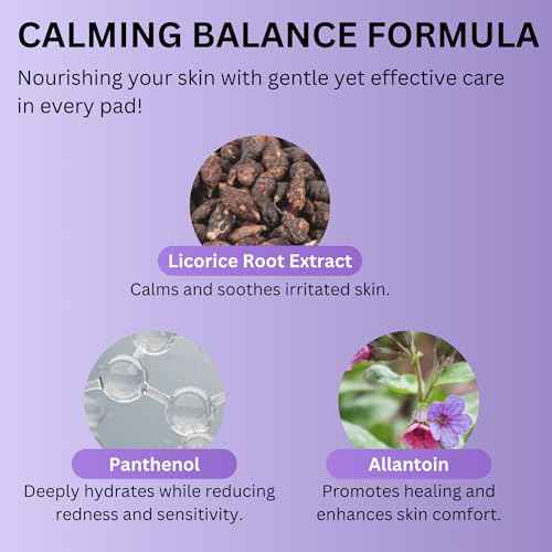 Metabiome Korean Toner Pads for Clear face Skin Care Soothing exfoliating Cotton Tea Tree Toning pad Sheet mask Blemish brightening Dry Facial Vitamin c Collagen