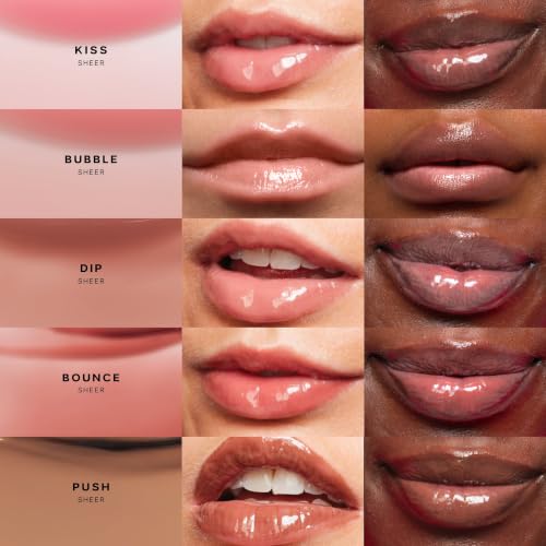 Saie Glossybounce Hydrating Lip Gloss Oil Hybrid - 0.17 oz