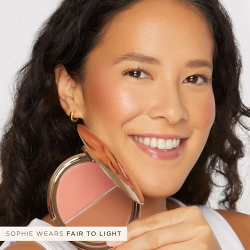tarte Park Ave Princess Cream Cheek Duo ? Blush & Bronzer Duo with Buildable Waterproof Cheek Tint Infused with Coconut, Vitamin E & Guava Seed, Vegan & Cruelty Free
