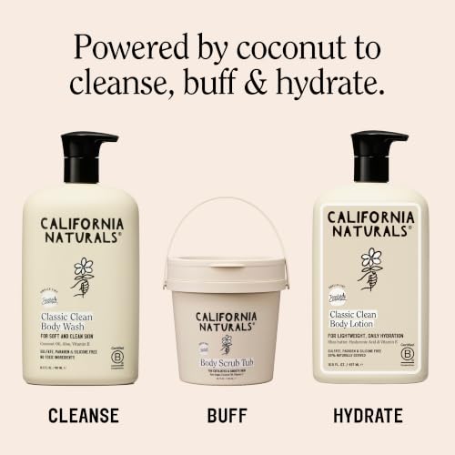 California Naturals Toasted Coconut Body Lotion 16.5 oz - Vegan, Moisturizing, Paraben-Free