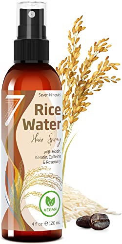 Fermented Rice Water Spray for Hair Growth - Rosemary & Biotin | 4 fl oz