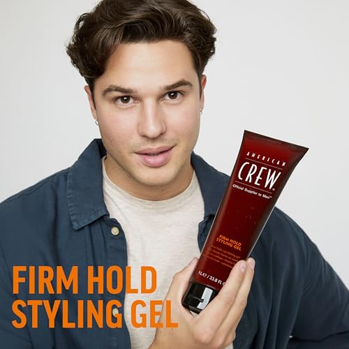 American Crew Hair Gel - High Hold & Shine, 8.4 fl oz