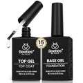 Beetles No Wipe Gel Base & Top Coat Set - 15ml Duo