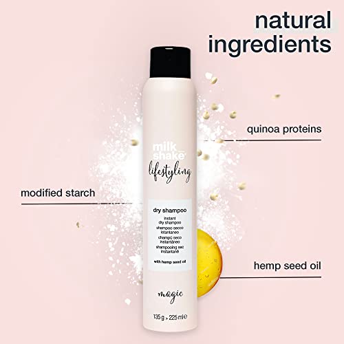 milk_shake Lifestyling Dry Shampoo - Instant Dry Shampoo for Women For Flat, Dry or Oily Hair