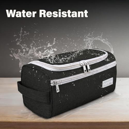 Emissary Hanging Travel Toiletry Bag for Men - Waterproof Dopp Kit