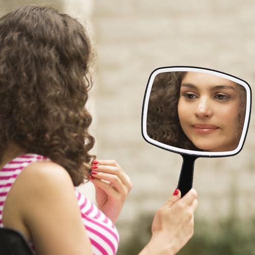 Covzoe 12 Pack Makeup Mirror - 7.4x10.4 Handheld Black