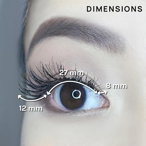 AOA Studio 6-Pair Natural Handmade False Eyelashes Kit