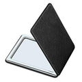 Travel Compact Vanity Mirror - Black, Double-Sided Magnifying & Regular Mirror, Portable for Handbag & Pocket - Classic Black
