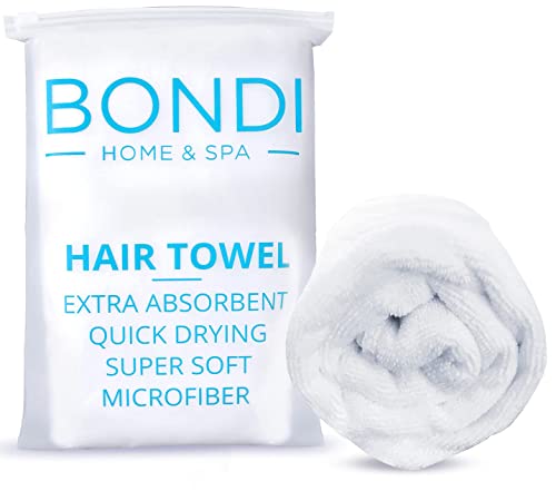 Bondi Microfiber Hair Towel XL – Dries Hair 50% Faster