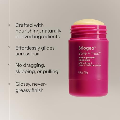 Briogeo Sleek Stick Hair Finishing Balm | Flyaway Control 0.5 oz