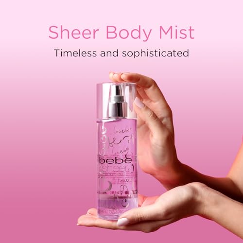 Bebe Sheer Body Mist - Sensual Women's Fragrance with Citrus & Floral Notes - 8.4 oz