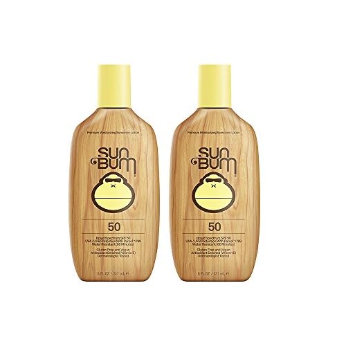 Sun Bum Moisturizing Sunscreen Lotion, SPF 50 (2 Pack)