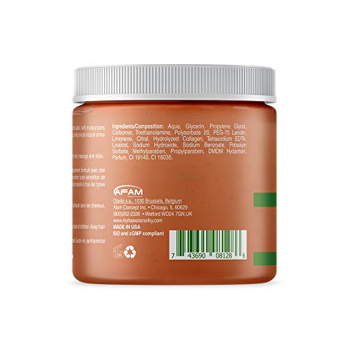 Hawaiian Silky Texturizing Gel Activator, 16 fl oz - Natural Protein Extracts to Style & Moisturize Dry and Damaged Hair - for Color Treated Hair - Good on Men, Women & Kids