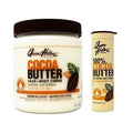Queen Helene Cocoa Butter Moisturizing Kit, Face + Body Cr?me 15 oz and 100% Cocoa Butter Lip Balm 1 oz for Dry Skin and Lips