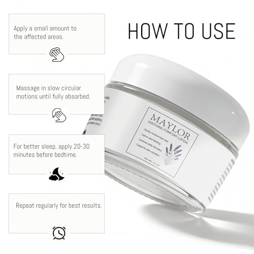 Magnesium Foot and Leg Lotion, Relief for Feet & Hands, Non-Greasy Fast Absorbing Formula for Day & Night Use, Men Women