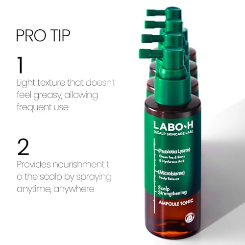 LABO.H Scalp Strengthening Spray – Hair Growth & Anti-Loss, 3.38 oz