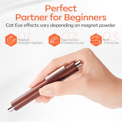 A A Brown Modelones Cat Eye Magnet - 3-in-1 Nail Art Magnet for DIY Manicures