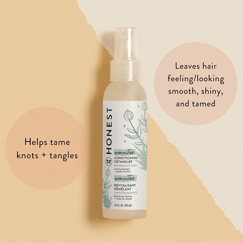 Honest Company Fragrance-Free Leave-In Conditioner Detangler 4 fl oz