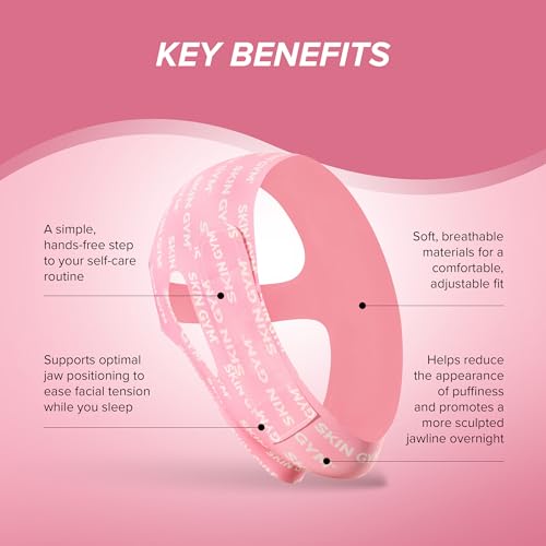 Skin Gym Adjustable Chin Strap for Sleeping | Jawline Lift