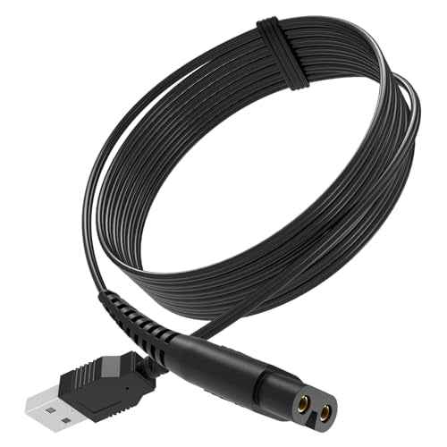 USB Charging Cable Cord for oneisall Low Noise Dog Clippers Model RFC-676 Only- Fit for oneisall Rechargeable Stainless Steel Blade Pet Shaver