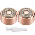 Replacement Heads Generation 3 for New Finishing Touch Flawless Facial Hair Remover,Upgraded Replacement Blades for Women,Ring Light Rose Gold for Flawless
