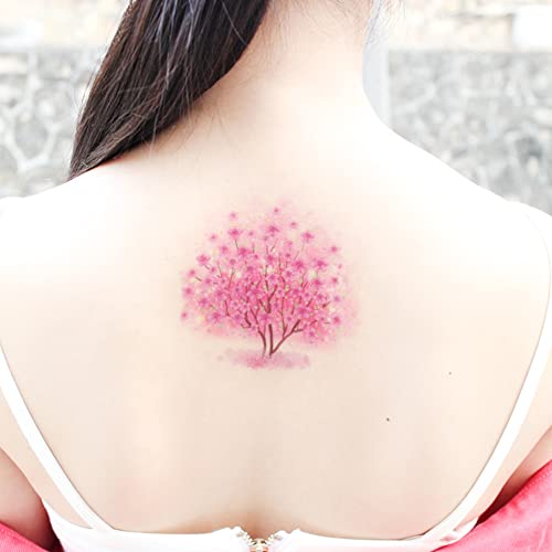 9 Sheets Waterproof Temporary Tattoo Stickers - Colorful Designs