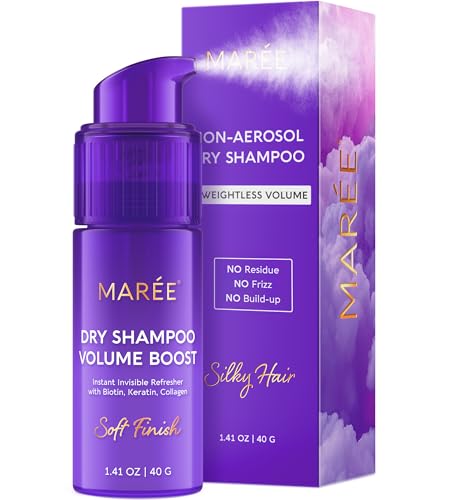 MAREE Dry Shampoo Powder – Non Aerosol, Volumizing, Travel Size