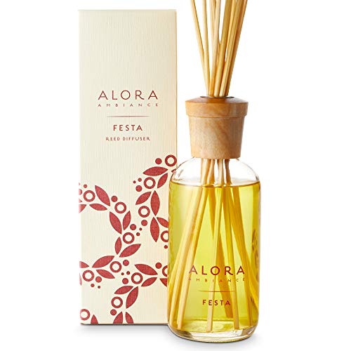 Festa Holiday Fragrance 8oz Diffuser by Alora Ambiance