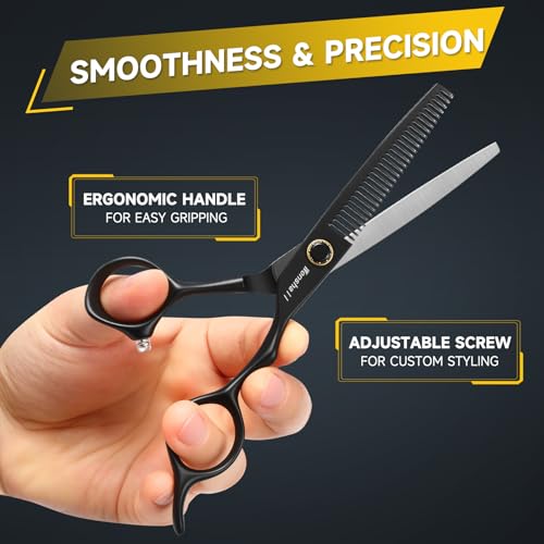 Wenshall 6.8" Hair Thinning Scissors 30-Tooth Salon Shears
