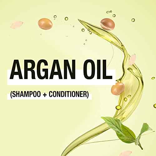 Inoar Argan Oil Shampoo & Conditioner Set - Hydrating, Moisturizing, Nourishing, Shine for Dry Damaged Hair - Repair, Hydration & Strengthen Chemically Treated Hair for Men and Women, 67.6 Fl Oz