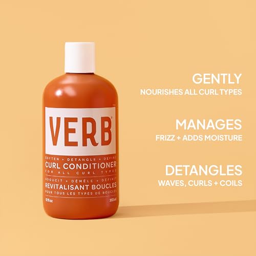 VERB Curl Conditioner for Waves & Curls – Moisturizing, Frizz Control, Detangler