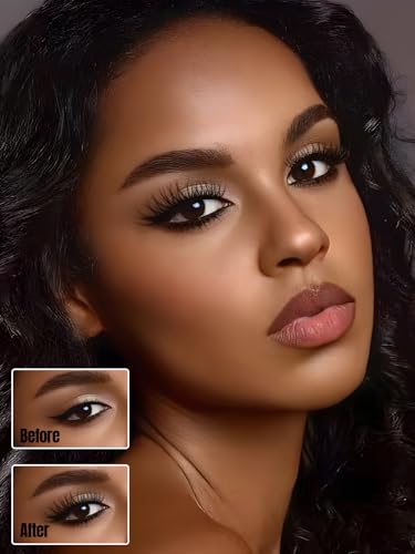 Molly Magic Eyelash Extension Kit D Curl 8-18mm Wispy Natural False Lashes with Waterproof Adhesive & Tools
