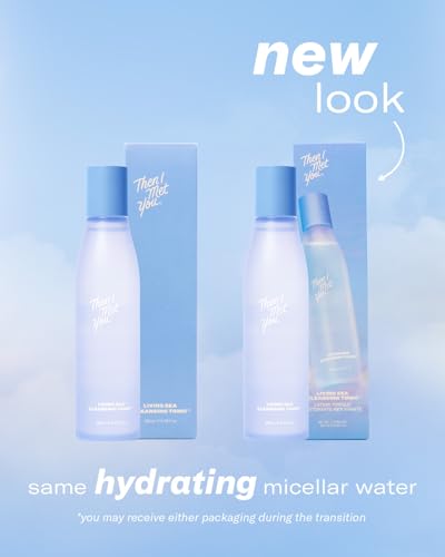 Then I Met You Living Sea Cleansing Tonic 6.08 Fl Oz - Korean Hydrating Micellar Water