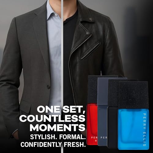 Perry Ellis Men's Mini Cologne Gift Set 4-Pack .25oz