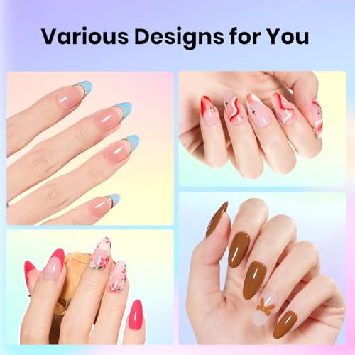 Beetles Gel Nail Polish Kit with UV Light - 54 Pcs Set with 32 Colors