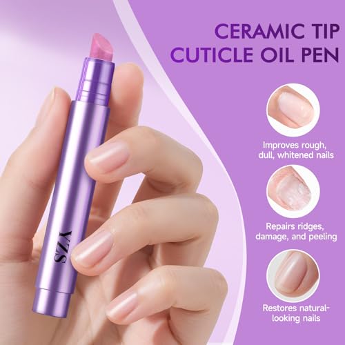 NineRoms Original 4-in-1 Cuticle Oil Pen with Ceramic Tip - Nail Care & Treatment