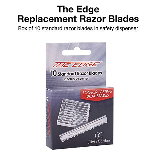 Olivia Garden The Edge¢â - box of 10 replacement blades